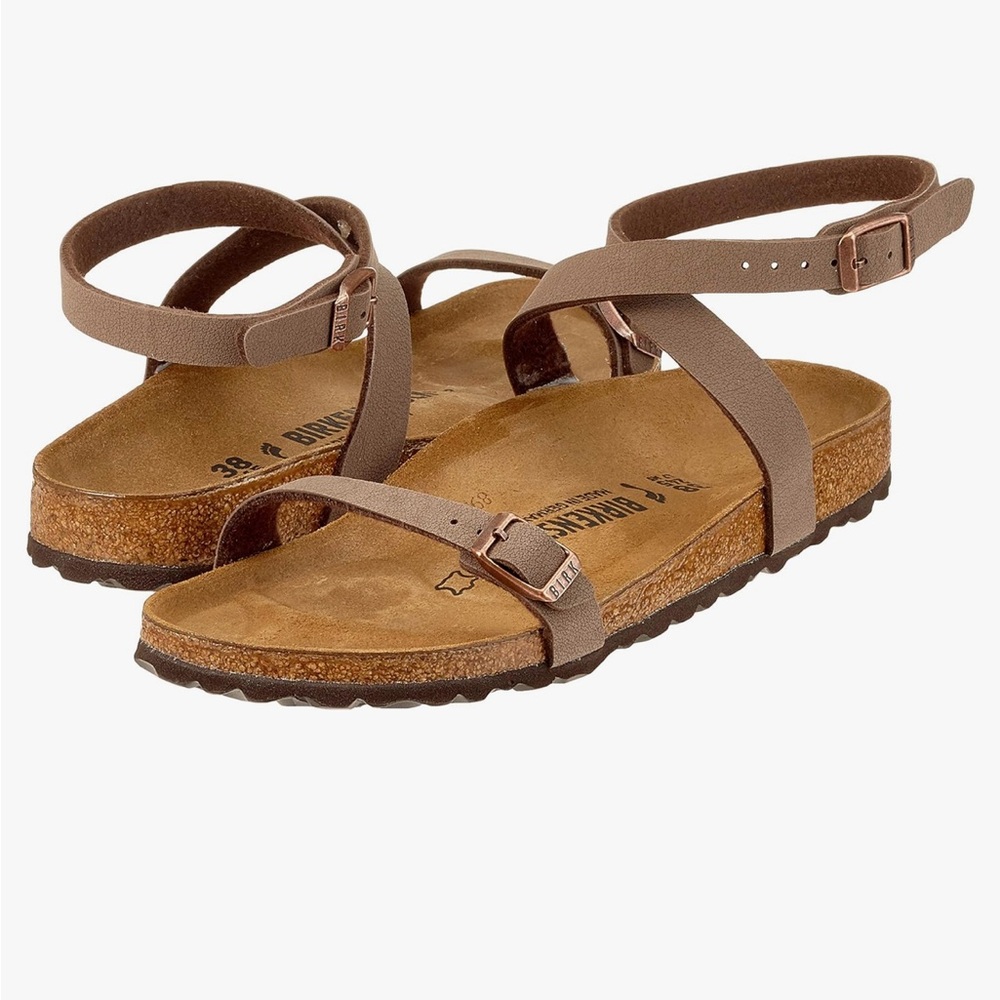 Birkenstock Women's Brown Wrap Sandals